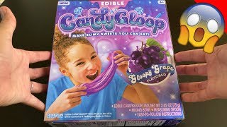SLIME que se COME  - COMIENDO SLIME  | Edible CandyGloop Kit Review