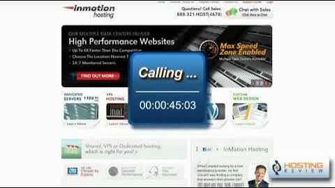 InMotion Hosting Review by Hosting-Review.com
