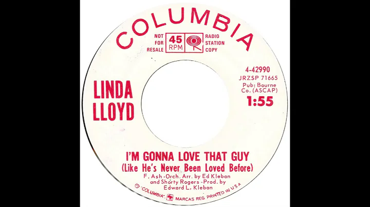Linda Lloyd  Im Gonna Love That Guy (Columbia) 1964