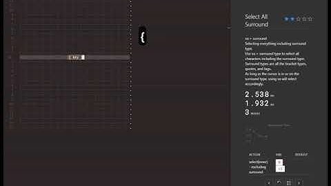 vscode vim academy level_4_2 select all surround