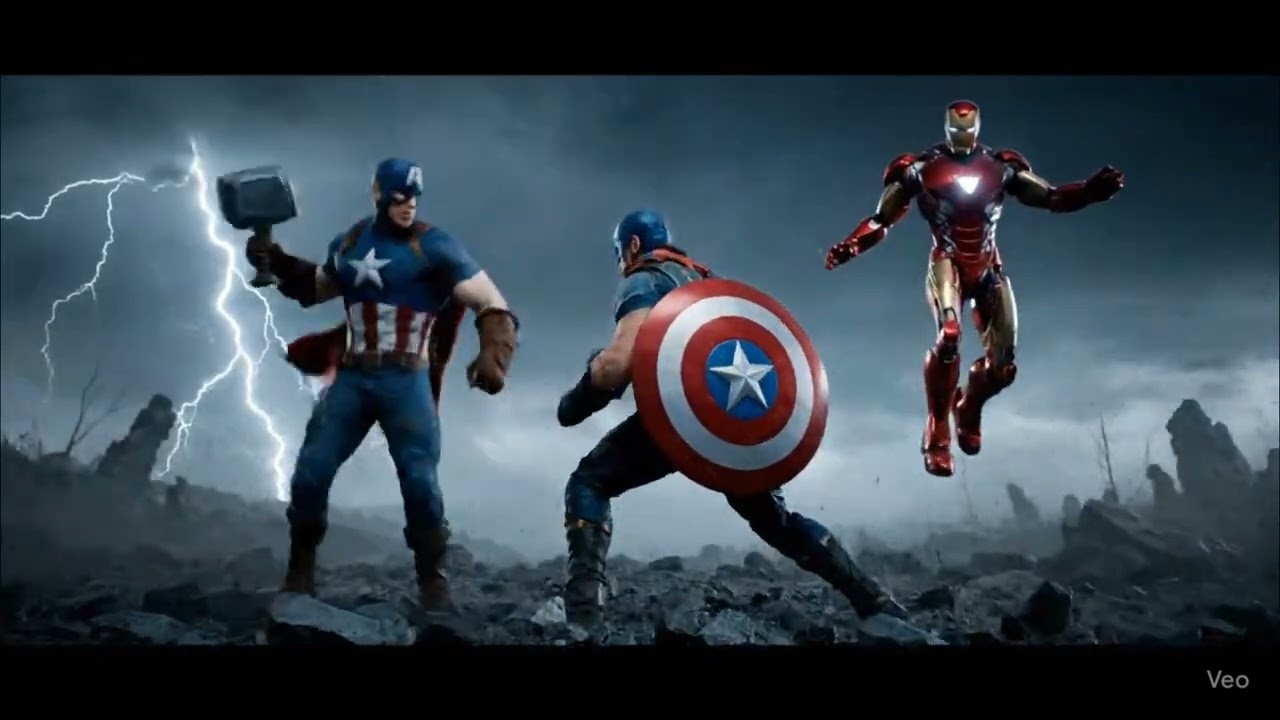 Iron Man vs Captain America vs Thor 🔥 Epic Fight | Avengers Battle Scene | Marvel Fan Edit 2025 