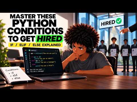 Learn these Python Conditions to Become Job Ready💼