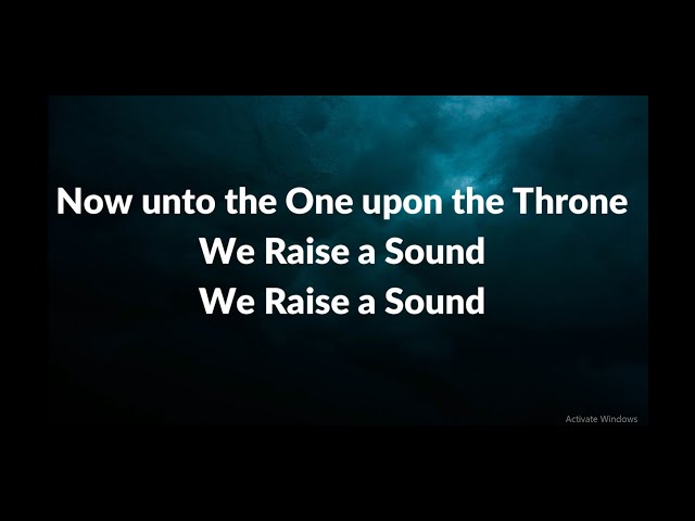 We Raise A Sound Lyrics - - Nosa feat.121Selah class=