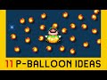 11 Ideas with the P-Balloon (Part 2) | Super Mario Maker 2