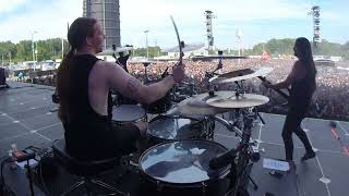 Bleed From Within - &#39;Flesh And Stone&#39; Drum Cam - Knotfest, 2022