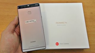 Huawei P9 - Unboxing, Setup & First Look 4K