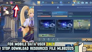 HOW TO STOP DOWNLOAD RESOURCES FILE MLBB 2025| KHAOSYT OFFICIAL screenshot 4