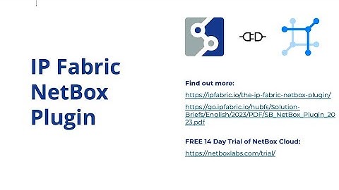 IP Fabric and NetBox Cloud - Better Together Demo