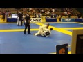 Cheyne Tilly wins match with Triangle Choke @ 2017 IBJJF San Diego Open