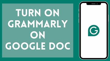 How to Turn On Grammarly on Google Doc 2024 | Grammarly on Google Doc