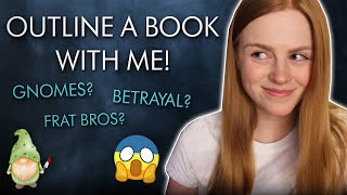 OUTLINE A BOOK WITH ME Using a PLOT GRID | Watch Me Brainstorm & Plot an Example Story in 20 Minutes