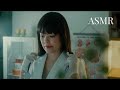 ASMR 健康診断と不眠のための頭皮マッサージ/ 医者ロールプレイ💤 雨の音☔️
