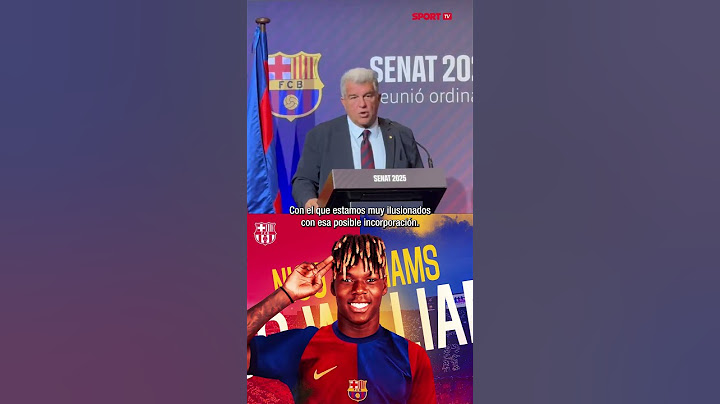 LAPORTA: "Estamos a punto de hacer un FICHAJE inminente"