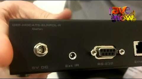 Gefen Intros Extender for HDMI ELR - Extends HDMI, RS232, IR, Ethernet and Power Over Single Cat5