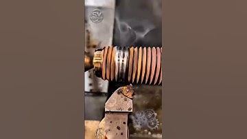 CNC Thread Cutting Process — Perfect Bolt Threads with High Precision!