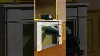 Time Transfixed La Durée Poignardée - Magritte - 1938