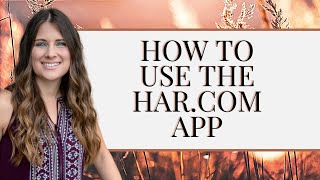 How to use the HAR app.. | HAR.COM | Jo & Co. screenshot 1