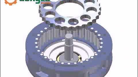 Lắp ráp hộp giảm tốc cycloidal drive Sumitomo