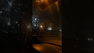 Karabük Demirçelik Fabrikasi Karabük Girişi Gece Göŕüntüsu