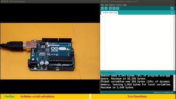 14. Making a calculator using Arduino serial communication