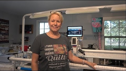 Adding a Quilt Binding with my Grace Q