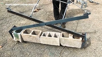 How to use block clamp machine correctly? Using manual guild video maintenance before you install it