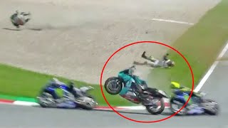 حوادت خطيرة في عالم سباق الدراجات النارية Dangerous accidents in motorcycle racing