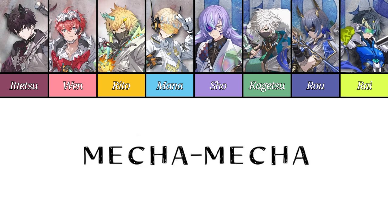 【歌詞/パート割】確定版「MECHA-MECHA」/MECHATU-A