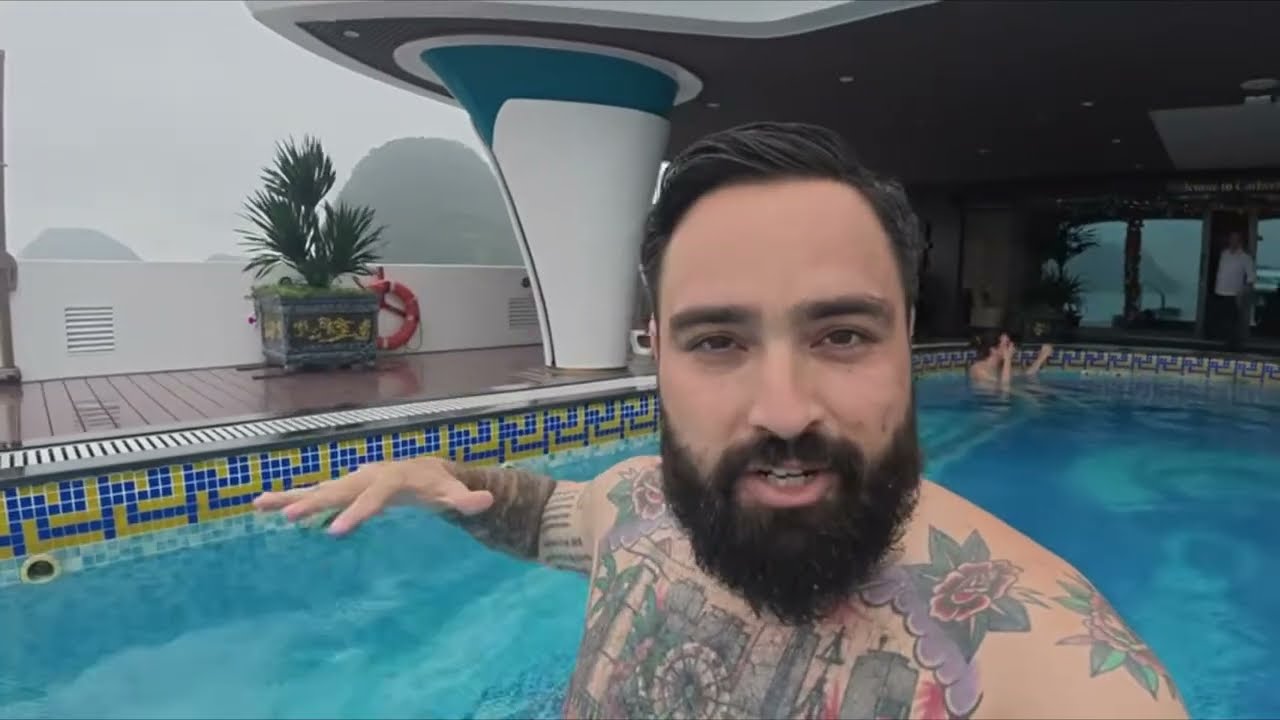 Travel to Halong Bay with Chris - A  famous youtuber