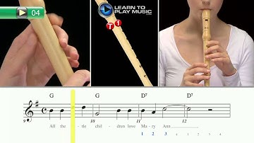 Ex004 Recorder Lessons for Young Beginners Book 2 ~ Progressive