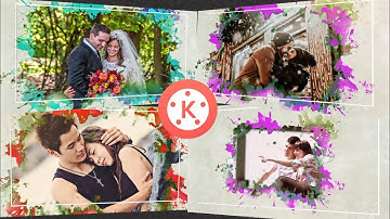 how to make a slideshow slideshow tutorial | kinemaster tutorial slideshow template