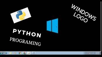 Windows Logo in python using turtle|Python Programming|
