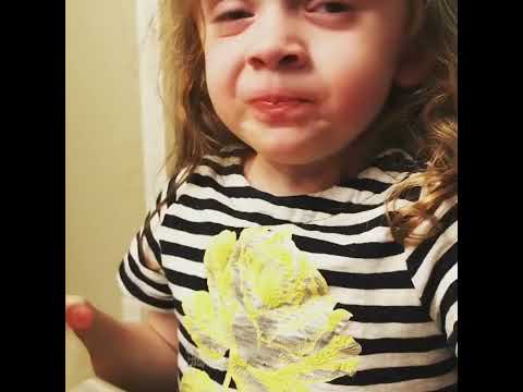 My Daughter Pretending To Like Spaghetti ORIGINAL 