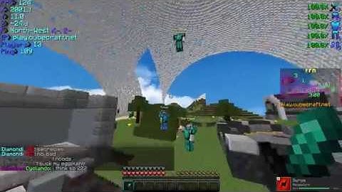 ChaotikAngel hacking in cubecraft ffa