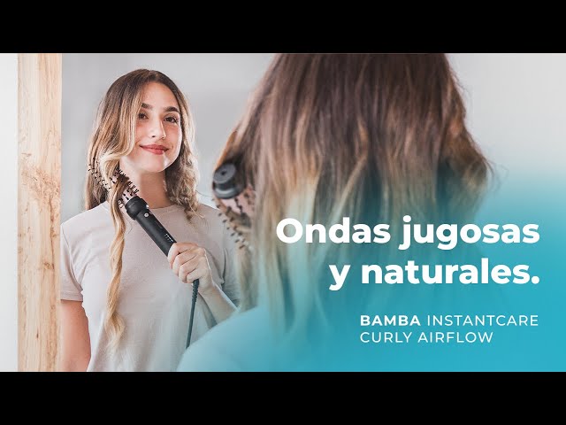 Rizador de pelo - Bamba InstantCare Curly AirFlow CECOTEC, Black