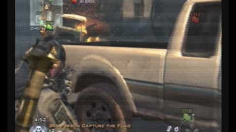 call of duty: mordern warfare 2- 3rd person: capture the flag