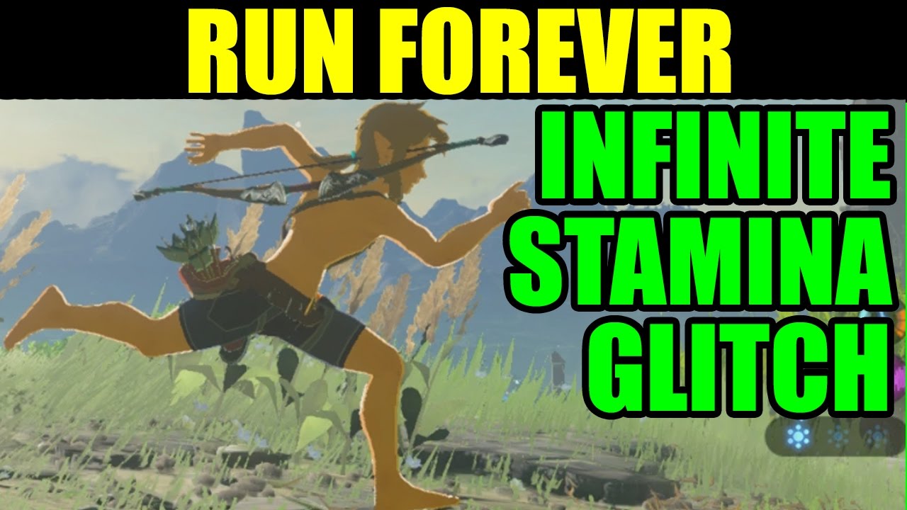 to get how more stamina zelda Breath Zelda: of in Wild Run FOREVER & the FASTER