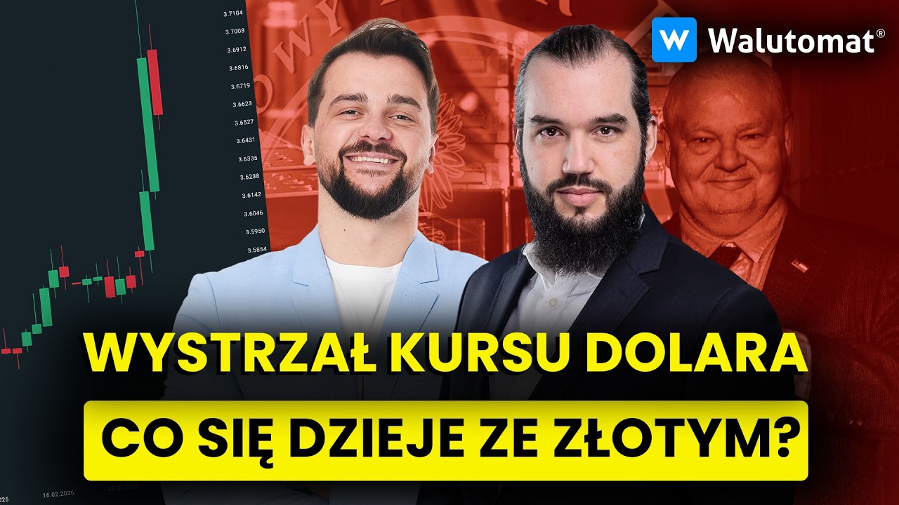 MAMY OBNIŻKĘ STÓP PROCENTOWYCH! Reakcja na kursie dolara i euro. Co się dzieje ze złotym?