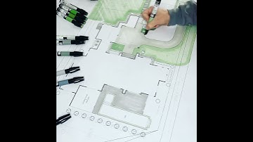 Modern & simple master plan rendering