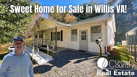 Sweet Home for Sale in Willis VA! - Video Walkthrough - Chad Eversole Realtor