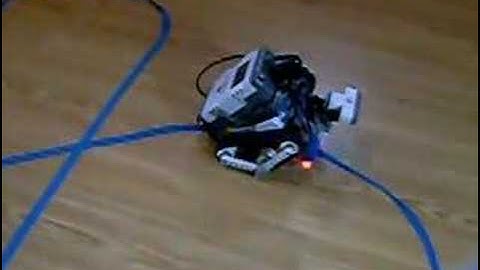 Line following Robot (LEGO MINDSTORMS NXT)