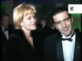 1995 Melanie Griffith and Antonio Banderas at Awards Ceremony