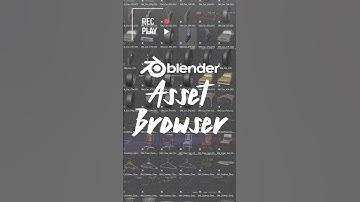 Quick tip: The Blender asset browser