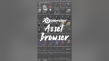 Quick tip: The Blender asset browser