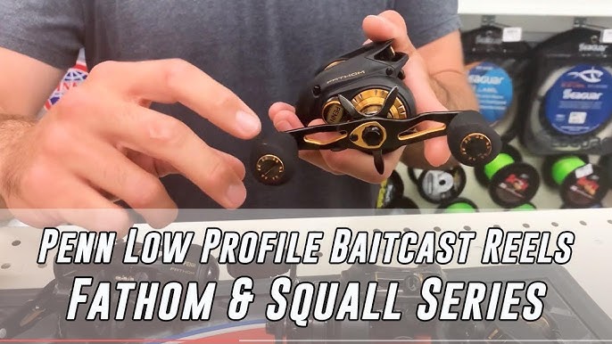 Fathom & Squall LOW PROFILE By Penn Fishing 