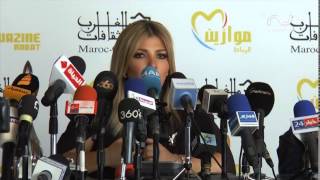 ماذا حصل بين النجمة أصالة نصري والزميل فراس حليمة في مهرجان موازين العالمي؟