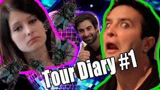 The 1,000 Faces Man, Backstage Parties & Flies - Tour Diary 1 - Ankor