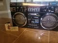 Lasonic TRC-931 80s Vintage BoomBox Refurbished