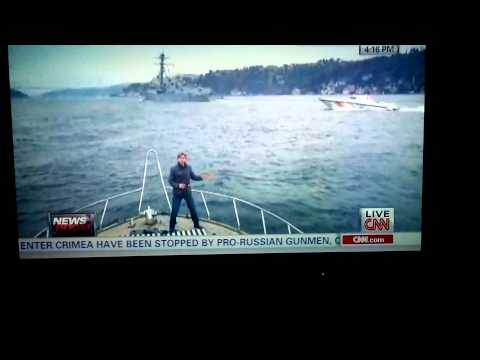 CNN FAKE REPORTING ON GREEN SCREEN