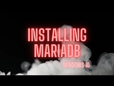 MariaDB Installation (Windows 10) - Quick & Easy!